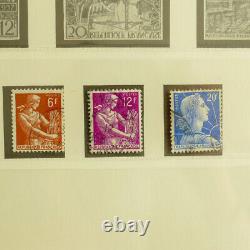 1957-1969 France Stamp Collection on Lindner Album
