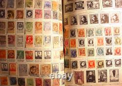 1958 Regent Stamp Album Aden to Chile & USA 2900+ Mint & Cancelled Stamps