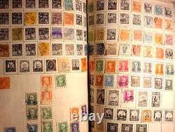 1958 Regent Stamp Album Aden to Chile & USA 2900+ Mint & Cancelled Stamps