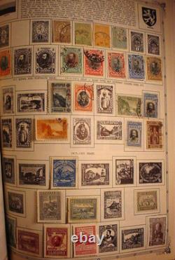 1958 Regent Stamp Album Aden to Chile & USA 2900+ Mint & Cancelled Stamps