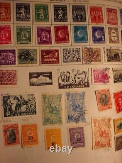 1958 Regent Stamp Album Aden to Chile & USA 2900+ Mint & Cancelled Stamps