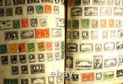 1958 Regent Stamp Album Aden to Chile & USA 2900+ Mint & Cancelled Stamps