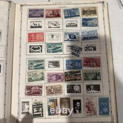 1960 Premier World Stamp Album Grossman With Very Old Stamps