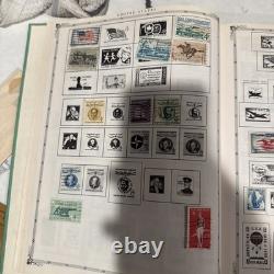 1960 Premier World Stamp Album Grossman With Very Old Stamps
