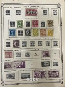 1965 Traveler Stamp Album of the World Postage Stamps 1000+ Stamp Collection