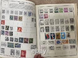 1965 Traveler Stamp Album of the World Postage Stamps 1000+ Stamp Collection