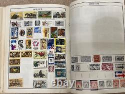 1965 Traveler Stamp Album of the World Postage Stamps 1000+ Stamp Collection