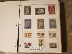 1966-77 1000+ Russia Stamp Collection In Album Mh/used Stamps