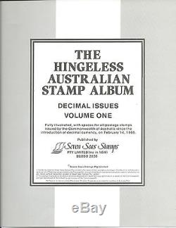 1966 to 1989 Complete Stamp Collection in Seven Seas Hingeless Album
