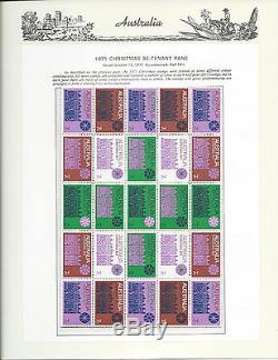 1966 to 1989 Complete Stamp Collection in Seven Seas Hingeless Album