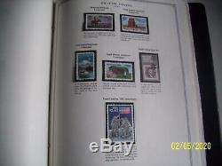 1970 -2001 Us Commemorative Mint Stamp Collection Scott Album Showgard Mounted