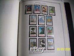 1970 -2001 Us Commemorative Mint Stamp Collection Scott Album Showgard Mounted