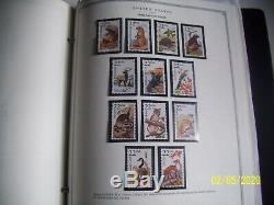 1970 -2001 Us Commemorative Mint Stamp Collection Scott Album Showgard Mounted