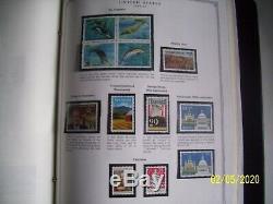 1970 -2001 Us Commemorative Mint Stamp Collection Scott Album Showgard Mounted