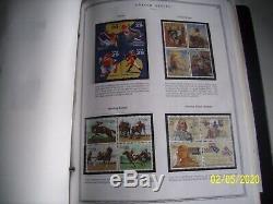 1970 -2001 Us Commemorative Mint Stamp Collection Scott Album Showgard Mounted