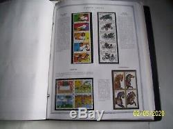 1970 -2001 Us Commemorative Mint Stamp Collection Scott Album Showgard Mounted