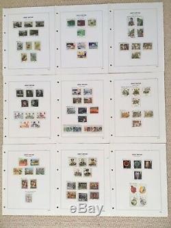 1971-1990 GB Stamp Collection in Royal Mail Hingeless Album in Slip Case