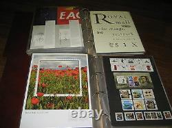 1974-2011 Yearpack Year Pack Stamp Collection Mnh Commem 2 Albums
