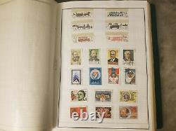 1978-85 600+ Russia Stamp Collection In Album Mh/used Stamps