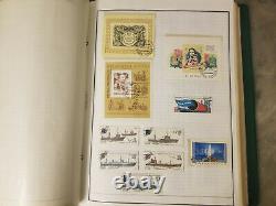 1978-85 600+ Russia Stamp Collection In Album Mh/used Stamps