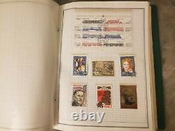 1978-85 600+ Russia Stamp Collection In Album Mh/used Stamps