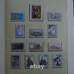 1981-1985 France Stamp Collection NIB Lindner Album