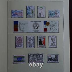 1981-1985 France Stamp Collection NIB Lindner Album