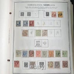 1982 Minkus Netherlands Stamp Album withAntilles Curacao Java Sumatra & New Guinea