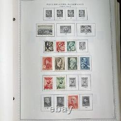 1982 Minkus Netherlands Stamp Album withAntilles Curacao Java Sumatra & New Guinea