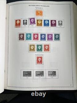 1982 Minkus Netherlands Stamp Album withAntilles Curacao Java Sumatra & New Guinea