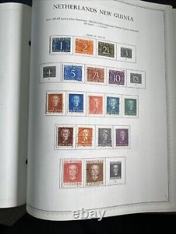 1982 Minkus Netherlands Stamp Album withAntilles Curacao Java Sumatra & New Guinea