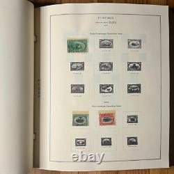 1983 US Scott's National Postage Stamp Album 1000+ Mounted Stamps NICE