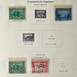 1983 US Scott's National Postage Stamp Album 1000+ Mounted Stamps NICE