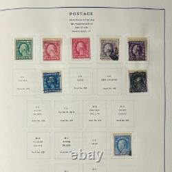 1983 US Scott's National Postage Stamp Album 1000+ Mounted Stamps NICE