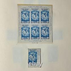 1983 US Scott's National Postage Stamp Album 1000+ Mounted Stamps NICE