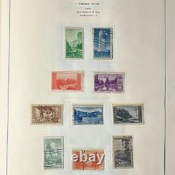 1983 US Scott's National Postage Stamp Album 1000+ Mounted Stamps NICE