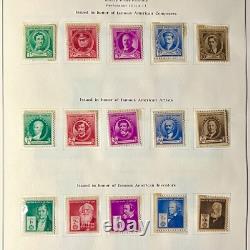 1983 US Scott's National Postage Stamp Album 1000+ Mounted Stamps NICE