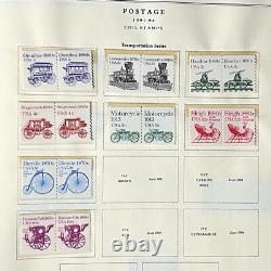 1983 US Scott's National Postage Stamp Album 1000+ Mounted Stamps NICE