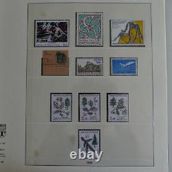 1985-1991 French Stamp Collection New Complete on Lindner Album