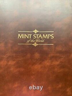 1987-9 Mint Stamps Of World Collection Lot Heavy Book can ship stamp only
