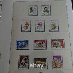 1989-1996 Monaco Stamp Collection NIB Lindner Album