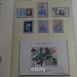 1989-1996 Monaco Stamp Collection NIB Lindner Album