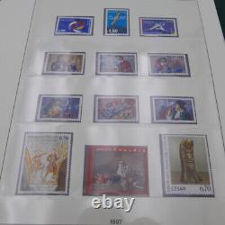 1989-1997 French Stamp Collection New Complete on Album