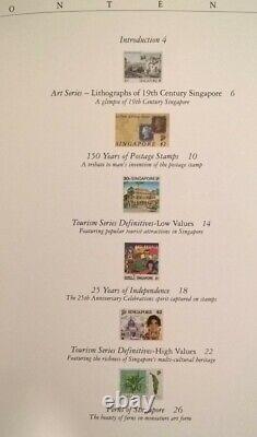 1990 Collection of Singapore Stamps