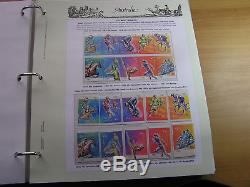 1996 to 2005 Complete Stamp Collection in Seven Seas Hingeless Album