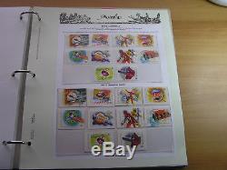 1996 to 2005 Complete Stamp Collection in Seven Seas Hingeless Album