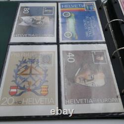 2 Albums Maximum Cards Collection of Switzerland