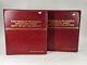 2 Large Norman Rockwell Mint Sheet Stamp Collection In Album Complete Volumes
