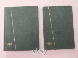 2 Vintage KEK Stamp Albums Austria + Airmail Labels / Ephemera Collection