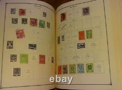 2 big stamp albums mostly EMPTY but still has perhaps around 2500 stamps